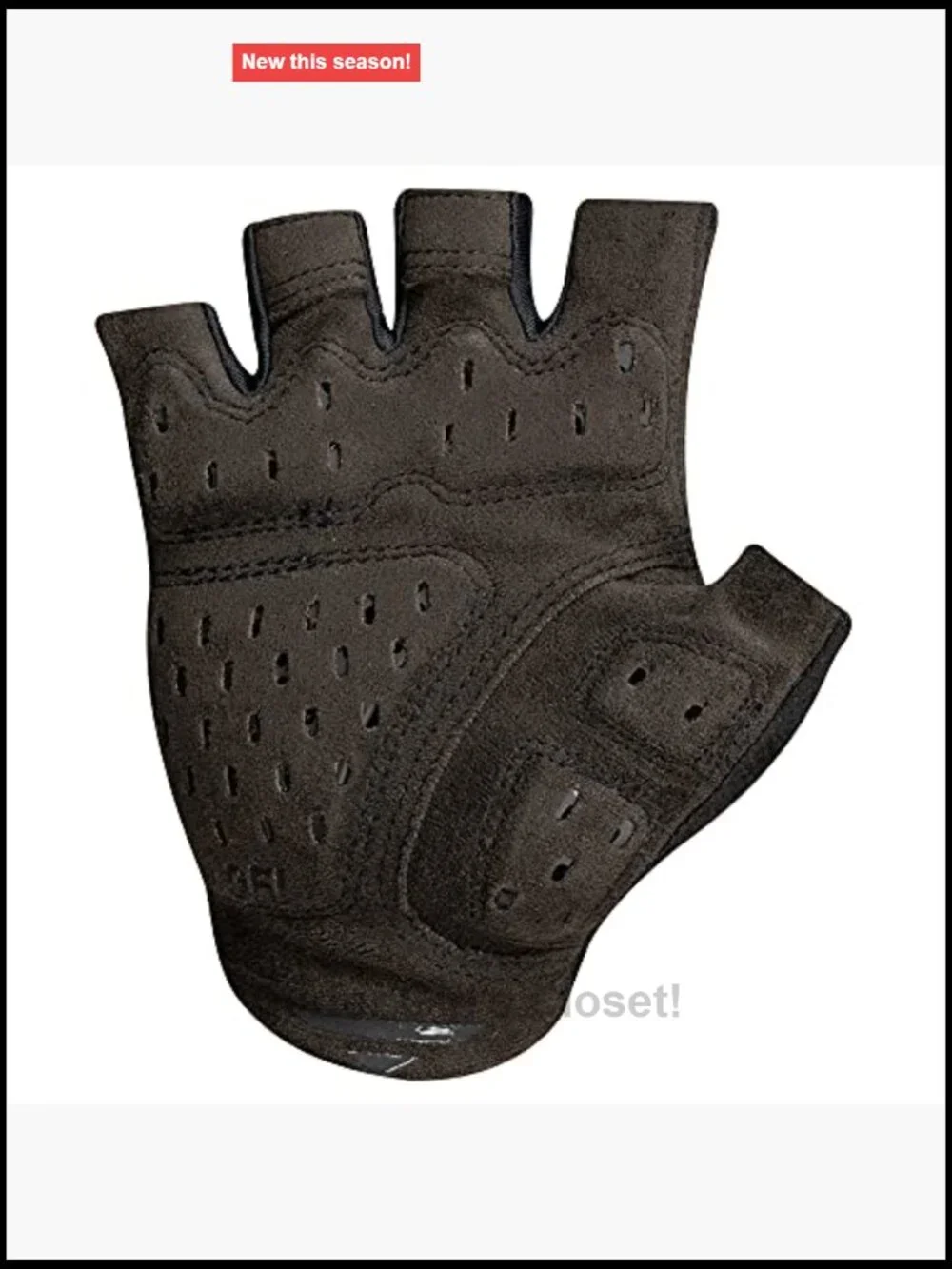 Cycling Gel Gloves with 4-Way Stretch Synthetic Palm